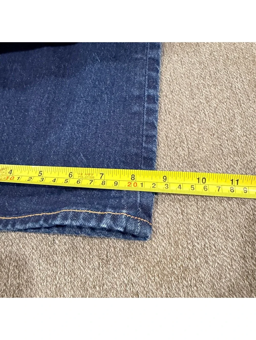 Abercrombie Fitch A&F Vintage Stretch Baggy Jeans Mens 28x30 Dark Wash
